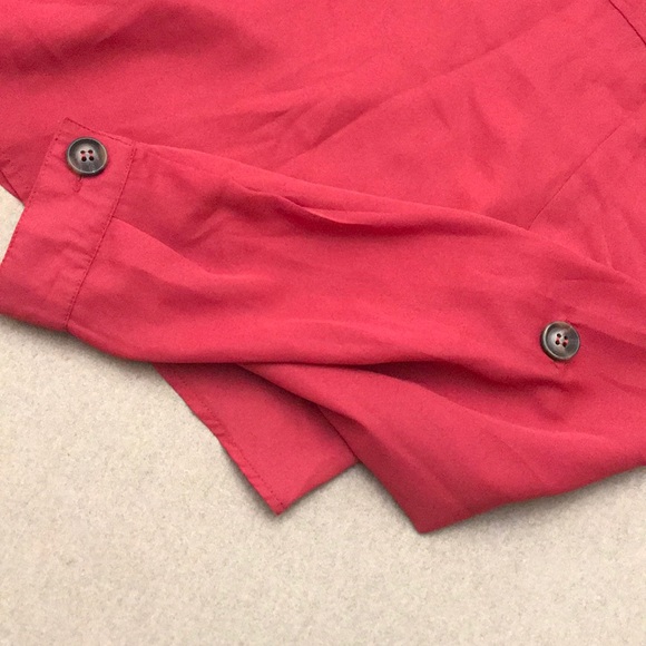 NEW Button Down Plus Sized Blouse - Picture 2 of 2